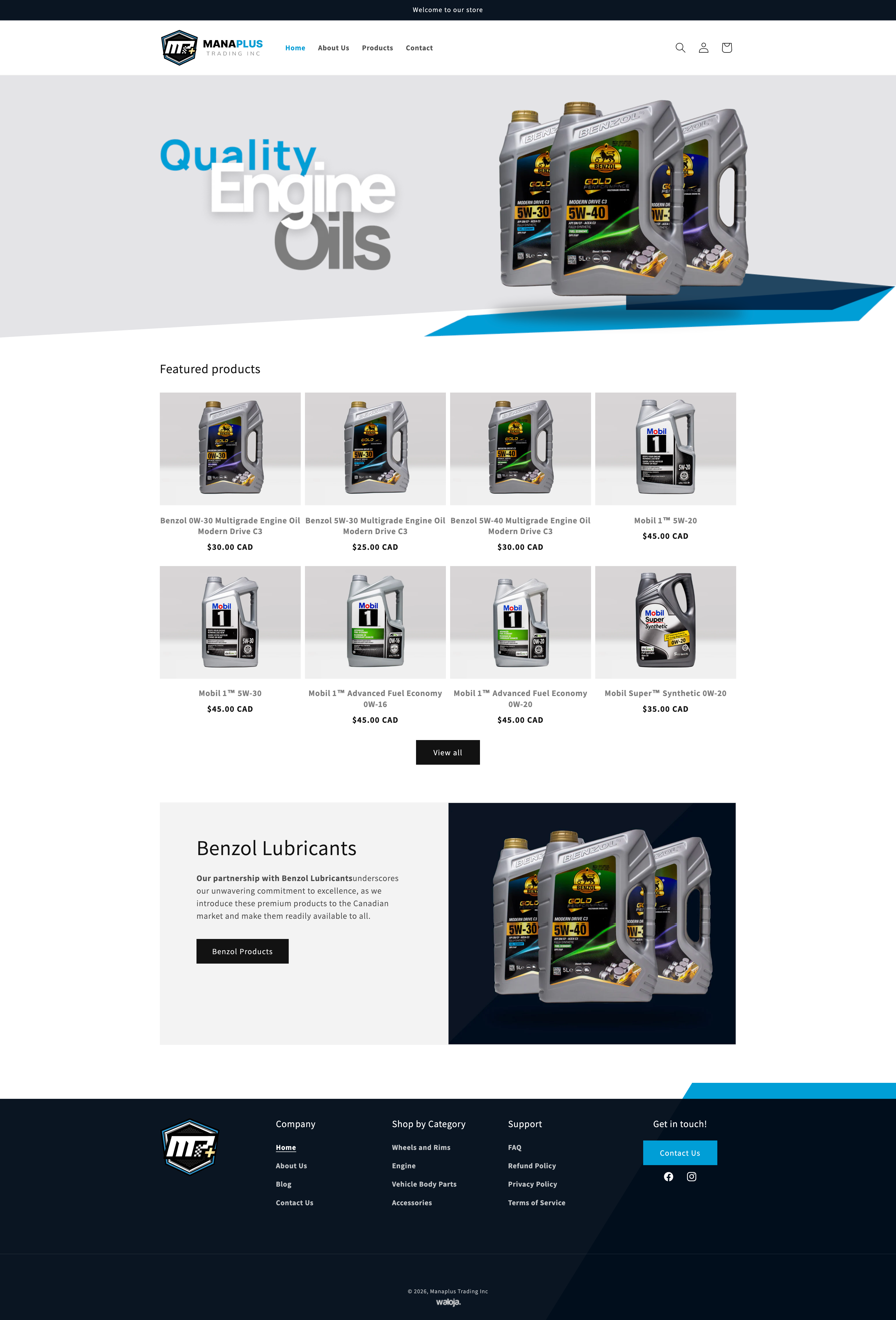 Sitio web de ManaPlus Trading